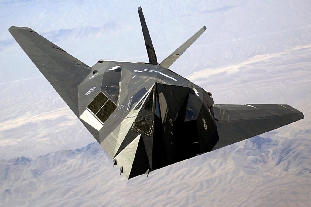 F 117 Nighthawk Front 1