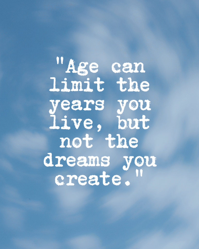 White and Blue Modern Motivational Quote Instagram Post