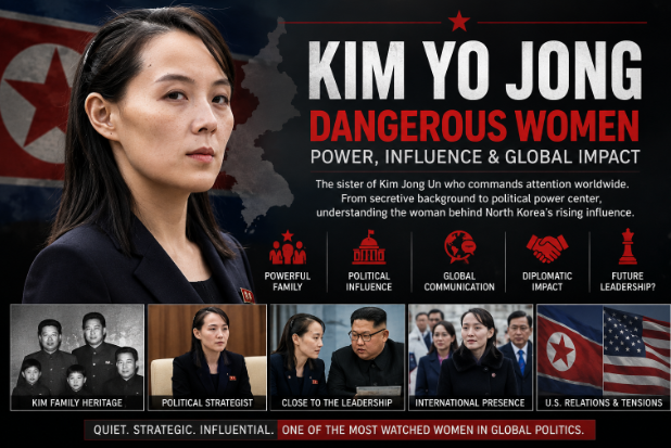 Why Kim Yo Jong Is Considered One of the Most Powerful Women in Global Politics 4 North Korea leadership system government building concept