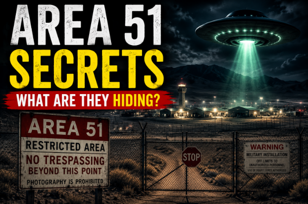 Area 51 Secrets mysterious military base in Nevada desert