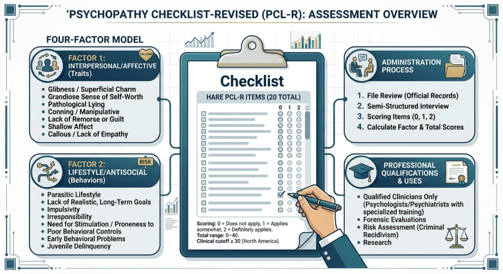 Psychopathy Checklist Revised PCL-R assessment overview