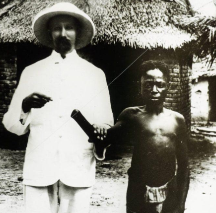 Nsala of Wala Congo 1904 severed hand daughter Alice Seeley Harris photograph Congo Free State atrocity