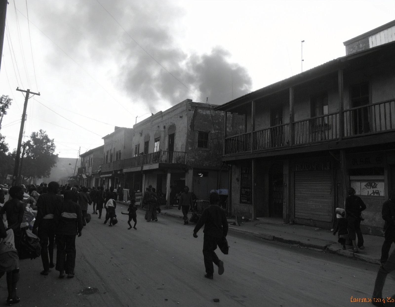The Tulsa Race Massacre 1921 feature image showing Black Wall Street before and after the destruction, with burning buildings, smoke, historic newspaper, and Greenwood district map.
