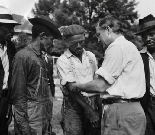 The Tuskegee Syphilis Study: 40 Years of Deliberate Medical Neglect (1932–1972) 3 Tuskegee Institute Alabama 1932 US Public Health Service USPHS syphilis study beginning Black men Macon County