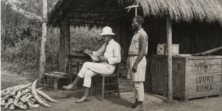 Force Publique Leopold Congo Free State private army African soldiers Belgian officers rubber quota enforcement severed hands