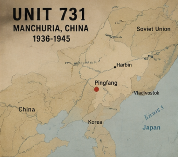 Shiro Ishii Unit 731 commander Lieutenant General Imperial Japanese Army biological warfare Manchuria never prosecuted war crimes