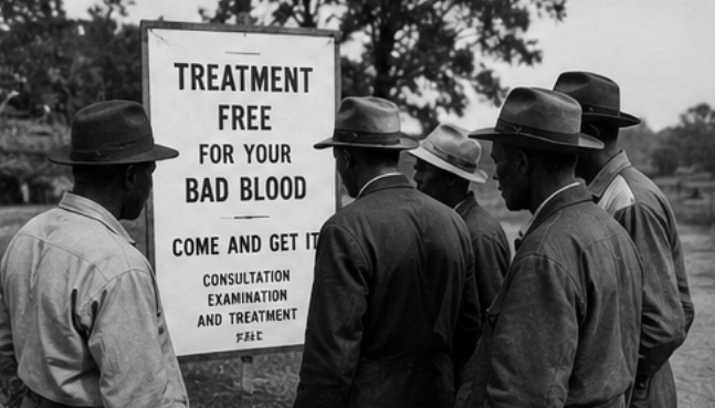 The Tuskegee Syphilis Study: 40 Years of Deliberate Medical Neglect That Destroyed Hundreds of Lives (1932–1972) 6 Penicillin syphilis cure 1940s Tuskegee Syphilis Study continues withholds treatment 399 men denied medicine USPHS decision