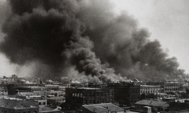 The Tulsa Race Massacre: How America Burned Its Wealthiest Black Community to the Ground in 1921 3 Black Wall Street Greenwood District Tulsa Oklahoma 1921 before massacre prosperous Black neighborhood businesses hotels