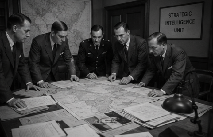 Cold War 1945 USA Soviet Union race Nazi German scientists Operation Paperclip Osoaviakhim nuclear weapons arms race