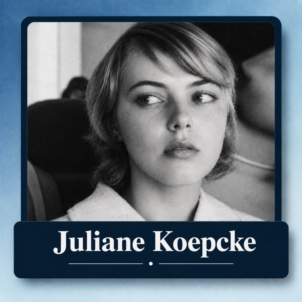 The Girl Who Survived a Plane Crash and Walked Out of the Amazon Jungle 3 Illustration representing Juliane Koepcke, the girl who survived a plane crash and walked out of the Amazon jungle
